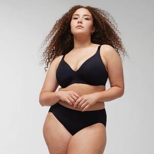 Soma Black Vanishing 360 Wireless Bra 44DDD